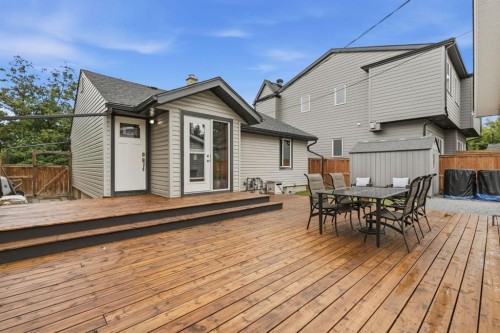 1037 Regal Crescent Ne, Calgary, AB - Outdoor With Deck Patio Veranda With Exterior