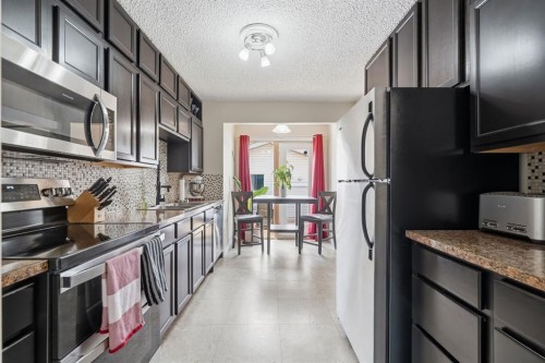 1037 Regal Crescent Ne, Calgary, AB - Indoor Photo Showing Kitchen With Upgraded Kitchen
