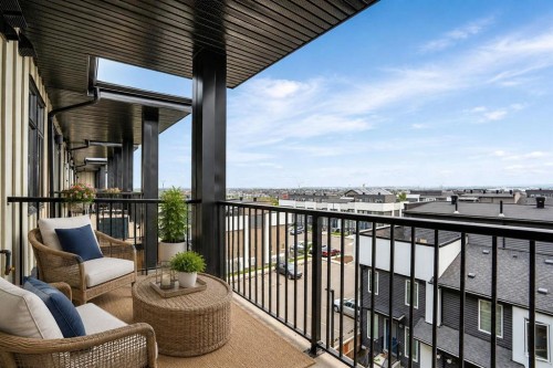 6412-200 Seton Circle Se, Calgary, AB - Outdoor With Balcony With Exterior