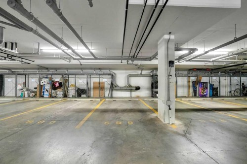 6412-200 Seton Circle Se, Calgary, AB - Indoor Photo Showing Garage