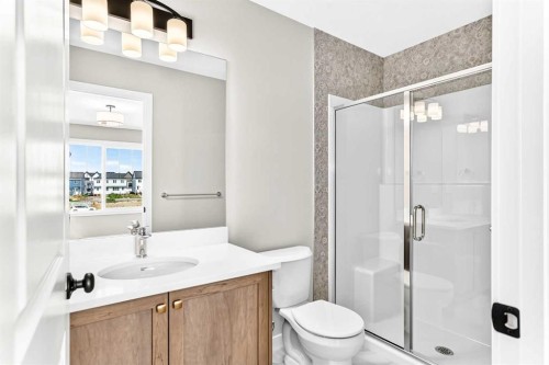 277 Heirloom Way Se, Calgary, AB - Indoor Photo Showing Bathroom