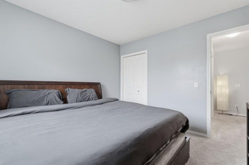 73 Morningside Circle, Airdrie, AB - Indoor Photo Showing Bedroom
