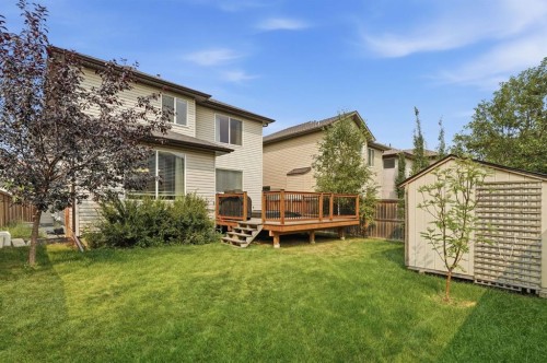 73 Morningside Circle, Airdrie, AB - Outdoor With Deck Patio Veranda