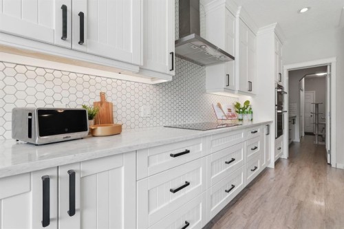 73 Morningside Circle, Airdrie, AB - Indoor Photo Showing Kitchen