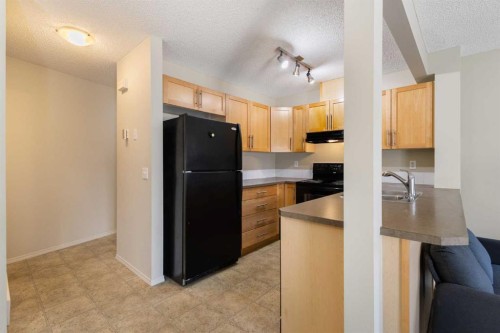 17 Panatella Villas Nw, Calgary, AB - Indoor Photo Showing Kitchen With Double Sink