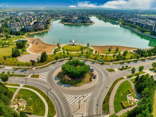 124-Mahogany Centre Centre Se, Calgary, AB - Outdoor With Body Of Water With View