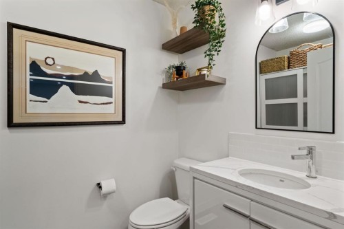 3725 Douglas Ridge Way Se, Calgary, AB - Indoor Photo Showing Bathroom