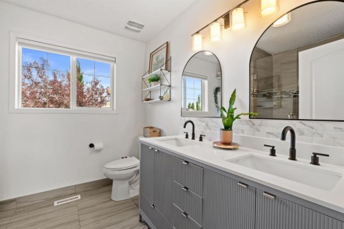 3725 Douglas Ridge Way Se, Calgary, AB - Indoor Photo Showing Bathroom
