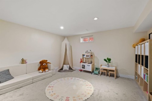 3725 Douglas Ridge Way Se, Calgary, AB - Indoor Photo Showing Basement
