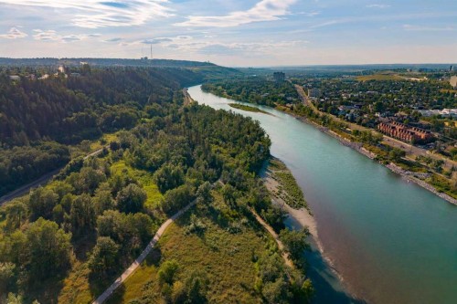 3508 Spruce Drive Sw, Calgary, AB - Outdoor With Body Of Water With View