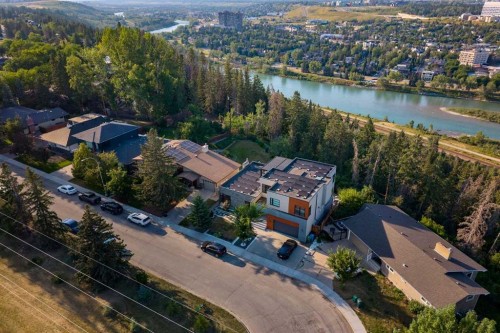 3508 Spruce Drive Sw, Calgary, AB - Outdoor With Body Of Water With View