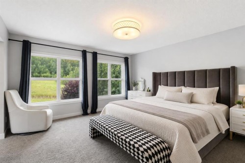 100 Crestbrook View Sw, Calgary, AB - Indoor Photo Showing Bedroom