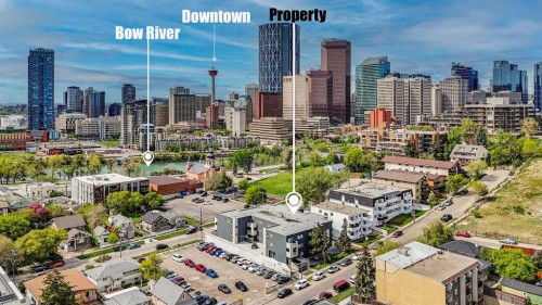 305-431 1 Avenue Ne, Calgary, AB - Outdoor With View