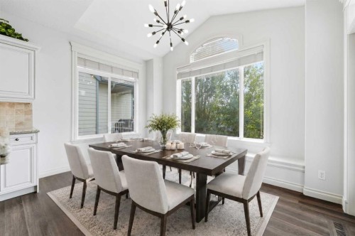68 Auburn Sound Terrace Se, Calgary, AB - Indoor Photo Showing Dining Room