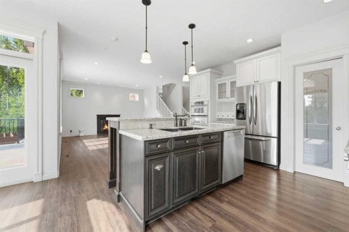 68 Auburn Sound Terrace Se, Calgary, AB - Indoor Photo Showing Kitchen With Upgraded Kitchen