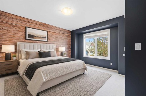 68 Auburn Sound Terrace Se, Calgary, AB - Indoor Photo Showing Bedroom