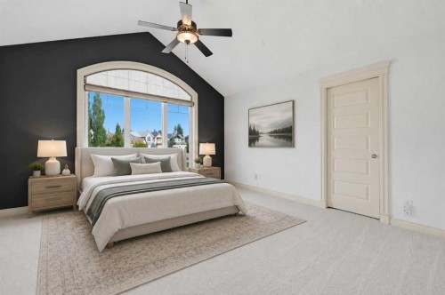 68 Auburn Sound Terrace Se, Calgary, AB - Indoor Photo Showing Bedroom