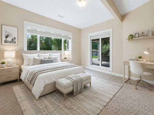 68 Auburn Sound Terrace Se, Calgary, AB - Indoor Photo Showing Bedroom