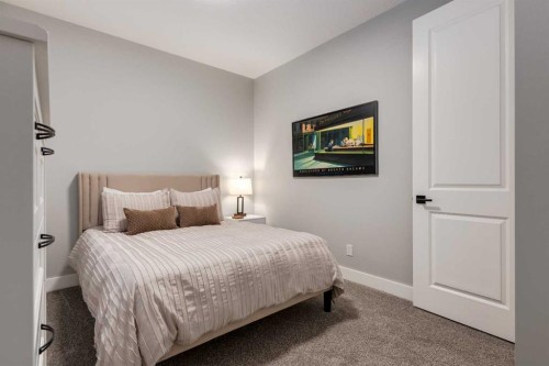 18 South Shore Bay, Chestermere, AB - Indoor Photo Showing Bedroom