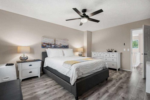 359 Mt Apex Green Se, Calgary, AB - Indoor Photo Showing Bedroom