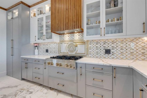 48017 Harvest Lane East, Rural Foothills County, AB - Indoor Photo Showing Kitchen