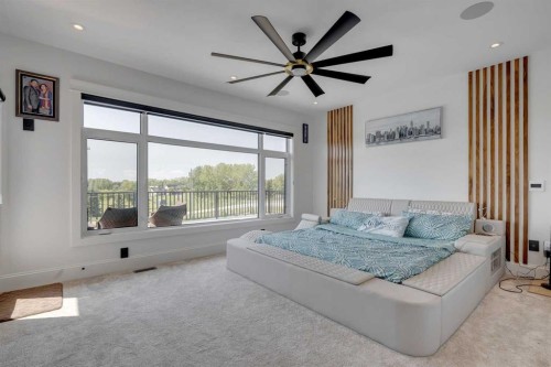 48017 Harvest Lane East, Rural Foothills County, AB - Indoor Photo Showing Bedroom