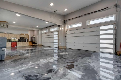 48017 Harvest Lane East, Rural Foothills County, AB - Indoor Photo Showing Garage