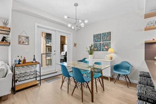 231-721 4 Street Ne, Calgary, AB - Indoor Photo Showing Dining Room