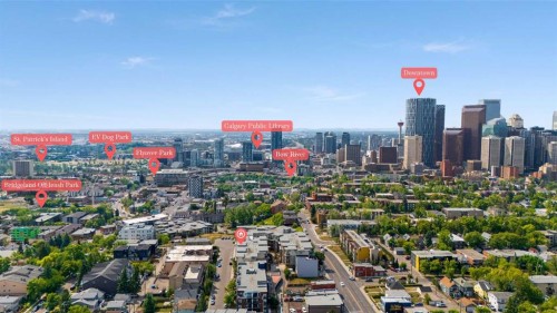 231-721 4 Street Ne, Calgary, AB - Outdoor With View