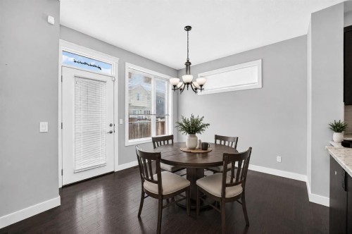 469 Skyview Shores Manor Ne, Calgary, AB - Indoor Photo Showing Dining Room