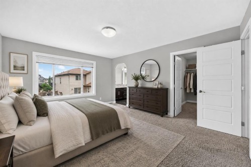 469 Skyview Shores Manor Ne, Calgary, AB - Indoor Photo Showing Bedroom