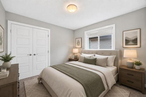 469 Skyview Shores Manor Ne, Calgary, AB - Indoor Photo Showing Bedroom
