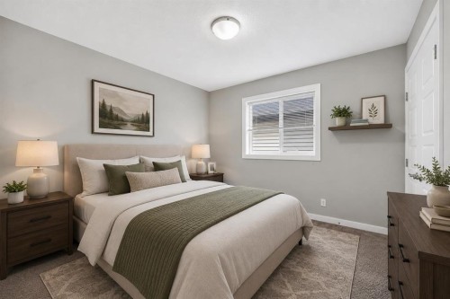 469 Skyview Shores Manor Ne, Calgary, AB - Indoor Photo Showing Bedroom