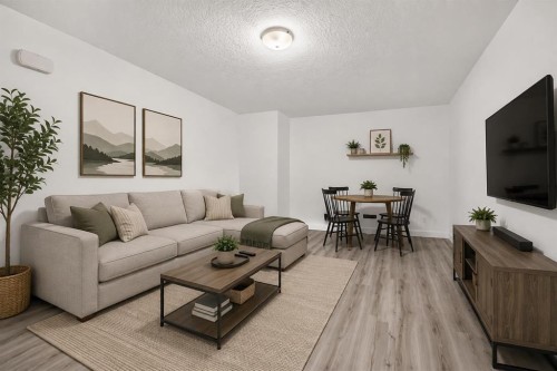 469 Skyview Shores Manor Ne, Calgary, AB - Indoor Photo Showing Living Room