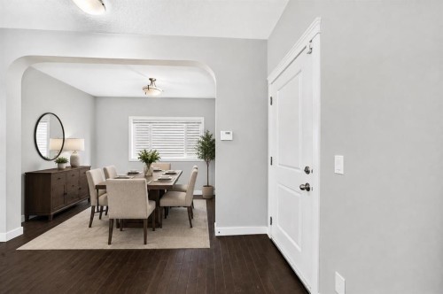 469 Skyview Shores Manor Ne, Calgary, AB - Indoor Photo Showing Dining Room
