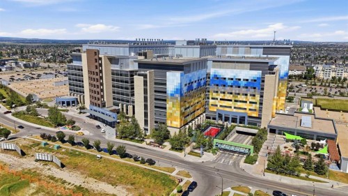 5112-200 Seton Circle Se, Calgary, AB - Outdoor With Balcony With View