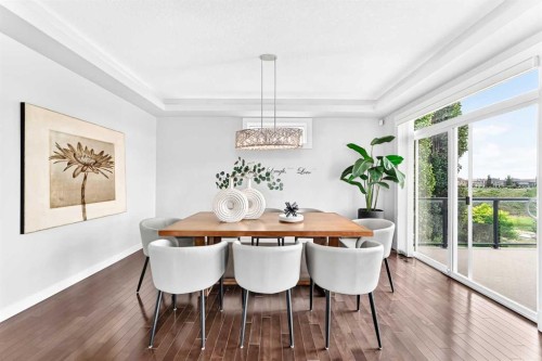 96 Cranarch Heights Se, Calgary, AB - Indoor Photo Showing Dining Room