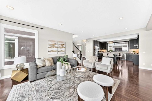96 Cranarch Heights Se, Calgary, AB - Indoor Photo Showing Living Room