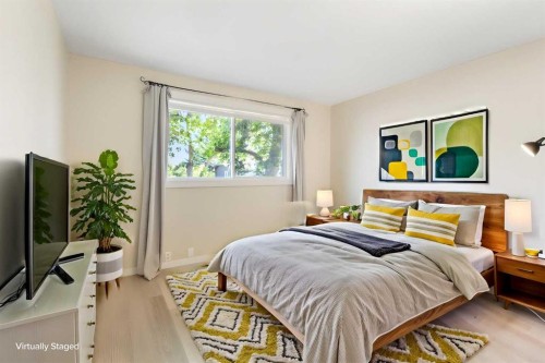 14904 1 Street Se, Calgary, AB - Indoor Photo Showing Bedroom