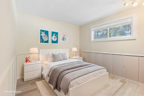 14904 1 Street Se, Calgary, AB - Indoor Photo Showing Bedroom
