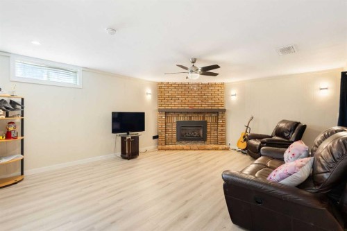14904 1 Street Se, Calgary, AB - Indoor With Fireplace