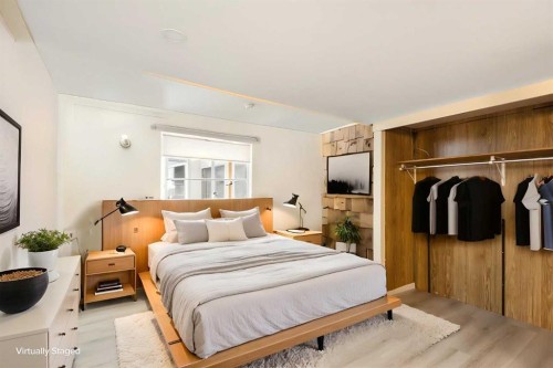 14904 1 Street Se, Calgary, AB - Indoor Photo Showing Bedroom