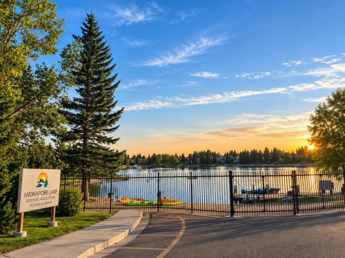 14904 1 Street Se, Calgary, AB - Outdoor With Body Of Water With View