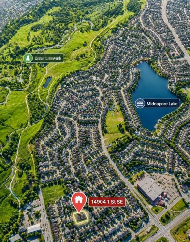 14904 1 Street Se, Calgary, AB - Outdoor With View