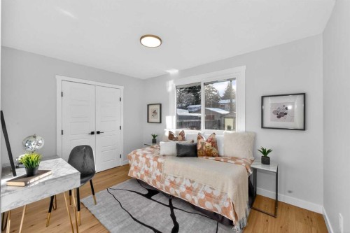 12031 Candiac Road Sw, Calgary, AB - Indoor Photo Showing Bedroom