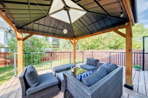 152 Chaparral Drive Se, Calgary, AB - Outdoor With Deck Patio Veranda With Exterior