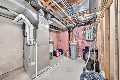 152 Chaparral Drive Se, Calgary, AB - Indoor Photo Showing Basement