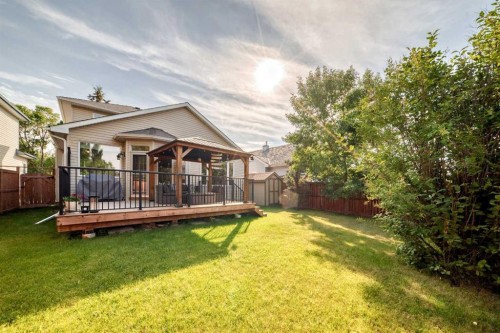 152 Chaparral Drive Se, Calgary, AB - Outdoor With Deck Patio Veranda