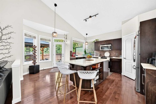 152 Chaparral Drive Se, Calgary, AB - Indoor Photo Showing Kitchen With Upgraded Kitchen