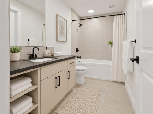 2354 7 Street Nw, Calgary, AB - Indoor Photo Showing Bathroom